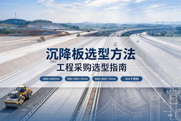 沽源沉降板选择方法