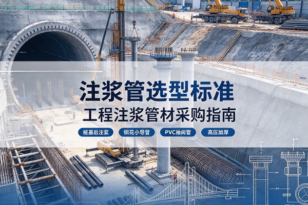沽源注浆管选型标准