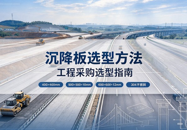 沽源沉降板选择方法