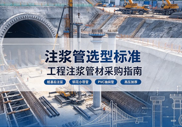 沽源注浆管选型标准